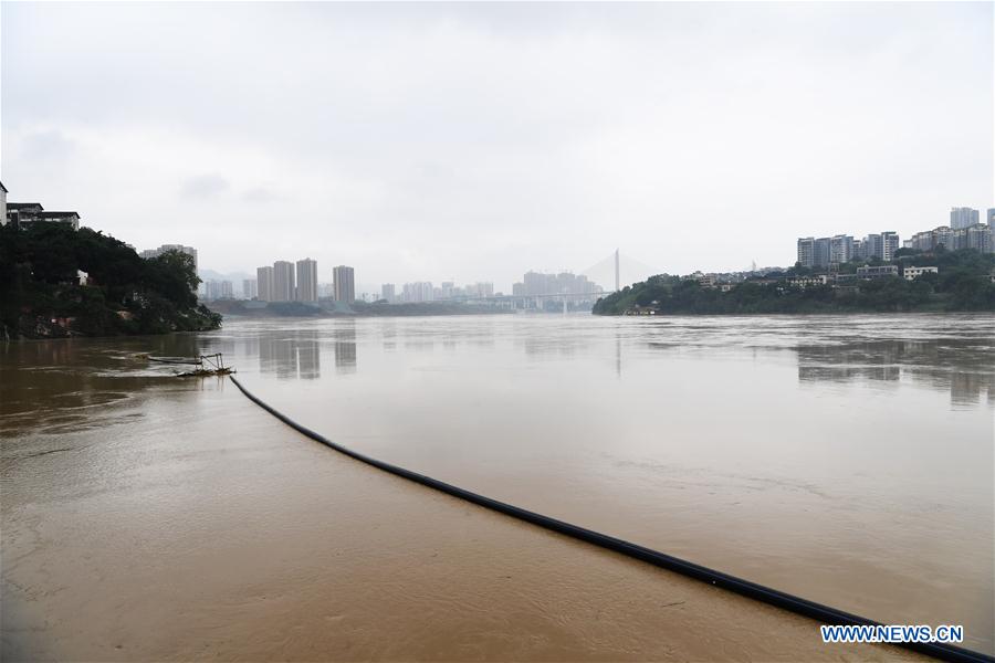 CHINA-CHONGQING-JIALING RIVER-WATER LEVEL (CN)