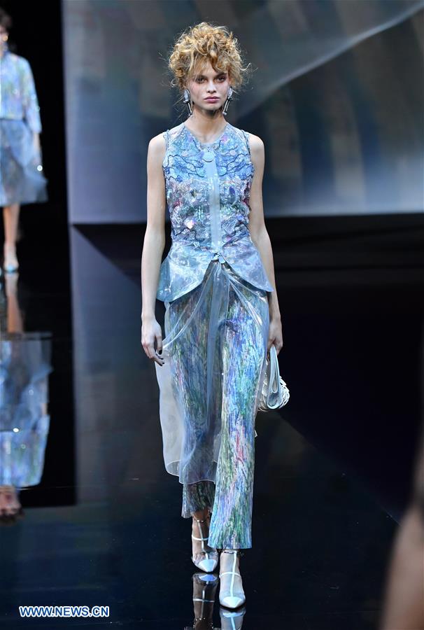 ITALY-MILAN-FASHION WEEK-GIORGIO ARMANI