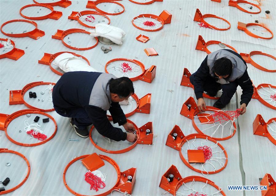 CHINA-HEBEI-SPORTS-FITNESS-EQUIPMENT-PRODUCTION (CN)