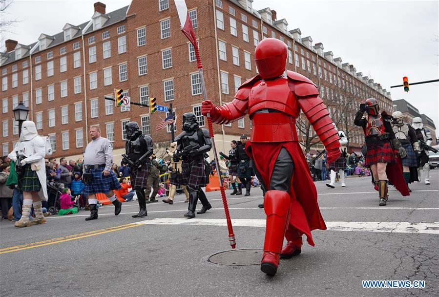 U.S.-VIRGINIA-ST. PATRICK'S DAY-PARADE