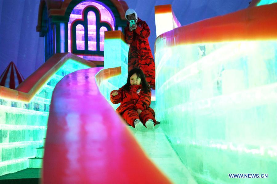 CHINA-HEILONGJIANG-HARBIN-ICE-SNOW THEME PARK (CN)