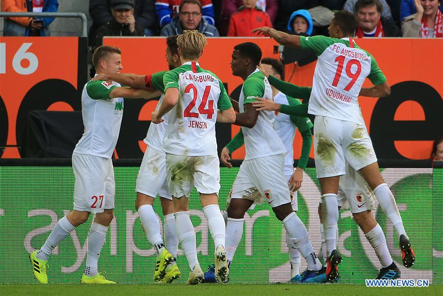 (SP)GERMANY-AUGSBURG-SOCCER-BUNDESLIGA-FC AUGSBURG VS FC BAYERN MUNICH