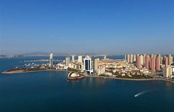 Then and now: aerial views of China's Qingdao