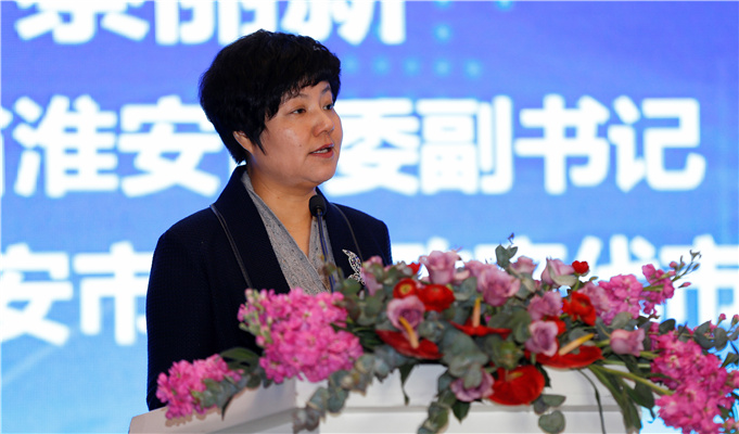 中國(淮安)國際食品博覽會執行主席蔡麗新