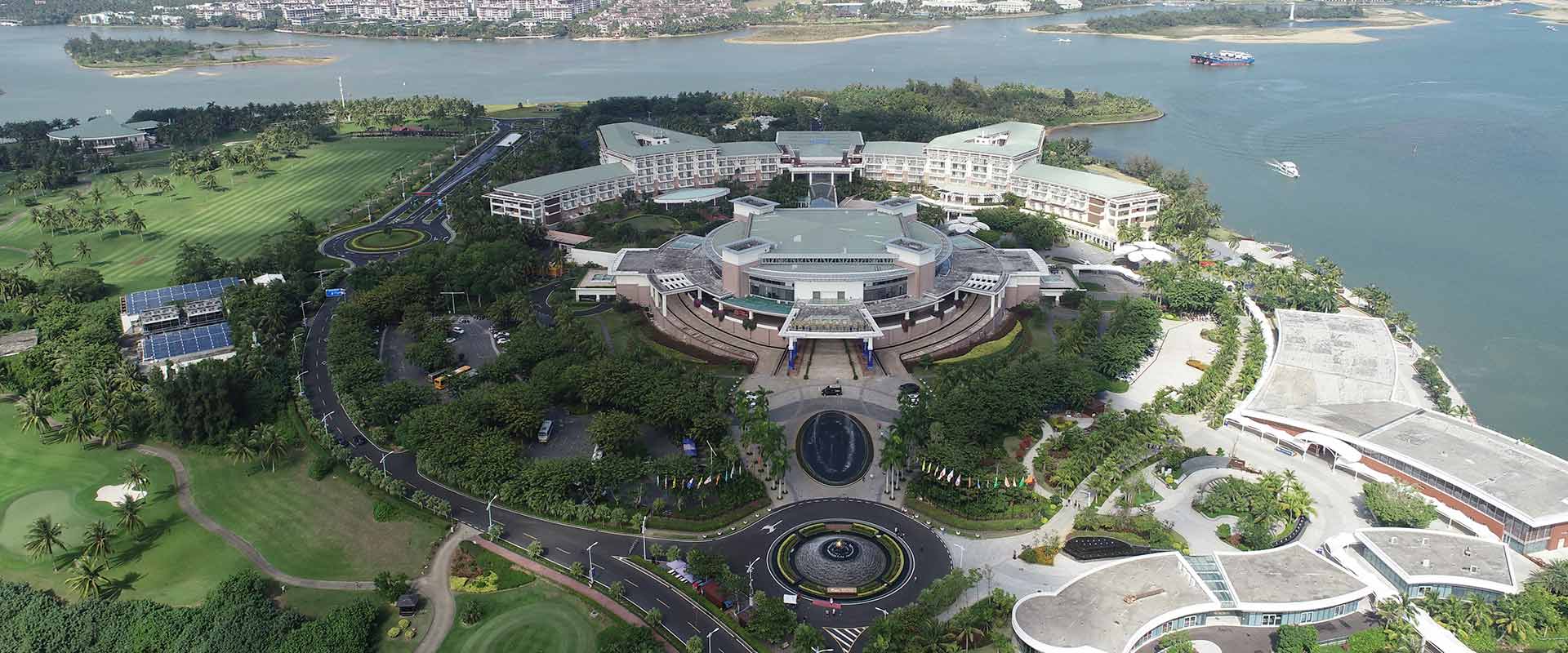 &ldquo;2018中國企業家博鰲論壇&rdquo;外景航拍