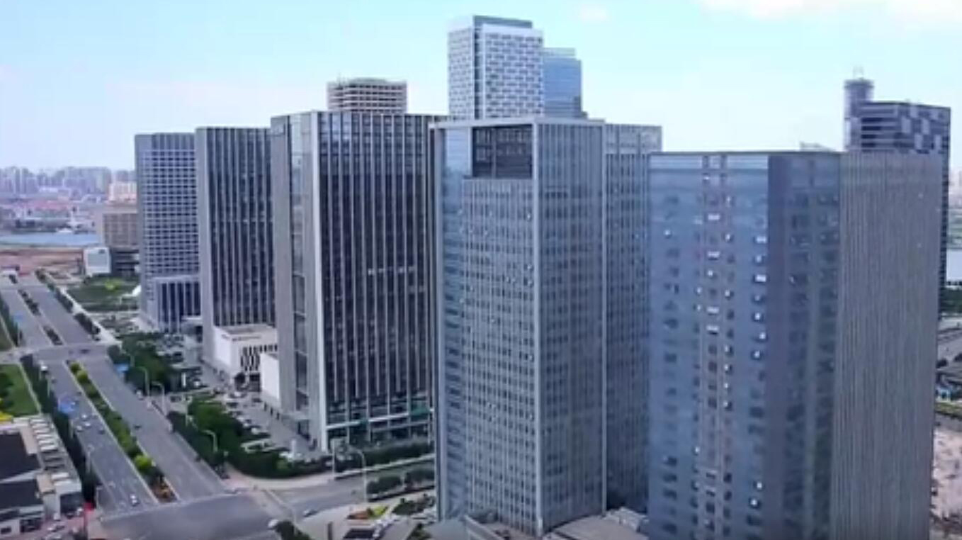 航拍中國北方第一個自貿試驗區