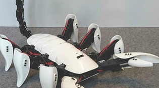 猴賽雷!大學(xué)生3D打印六足蝎子機器人