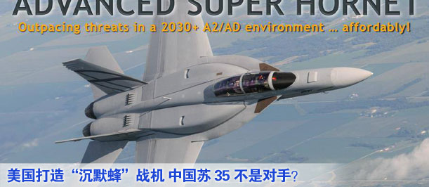 美國打造&ldquo;沉默蜂&rdquo;戰(zhàn)機(jī) 中國蘇35不是對(duì)手？