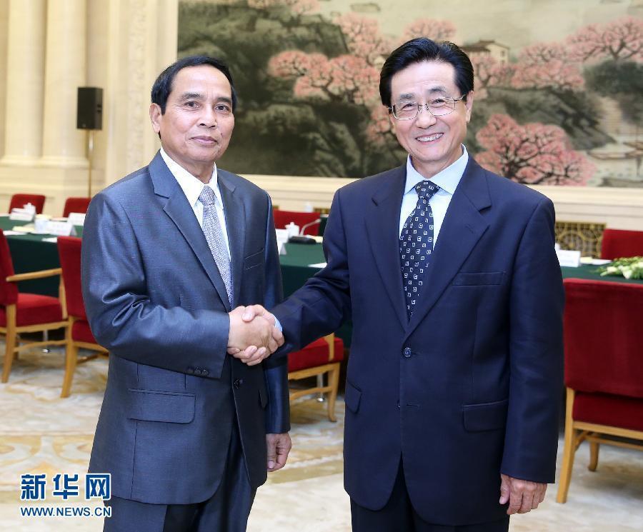 7月7日,中共中央書記處書記、中央紀委副書記趙洪祝在北京同老撾人民革命黨中央政治局委員、中央紀委書記、政府副總理本通率領(lǐng)的老撾人民革命黨代表團舉行工作會談。新華社記者 姚大偉 攝 7月7日,中共中央書記處書記、中央紀委副書記趙洪祝在北京同老撾人民革命黨中央政治局委員、中央紀委書記、政府副總理本通率領(lǐng)的老撾人民革命黨代表團舉行工作會談。新華社記者 姚大偉 攝