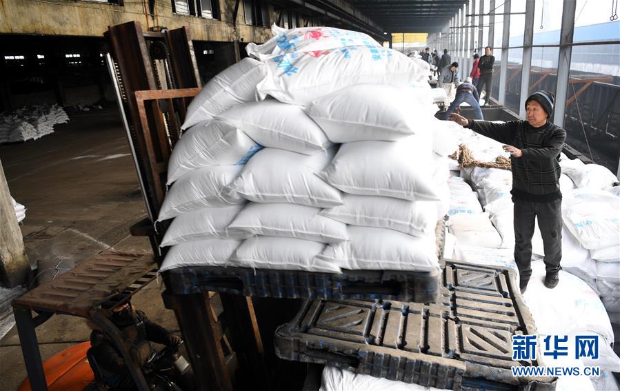 (新春走基層)(6)安徽:農(nóng)資“春運”助春耕