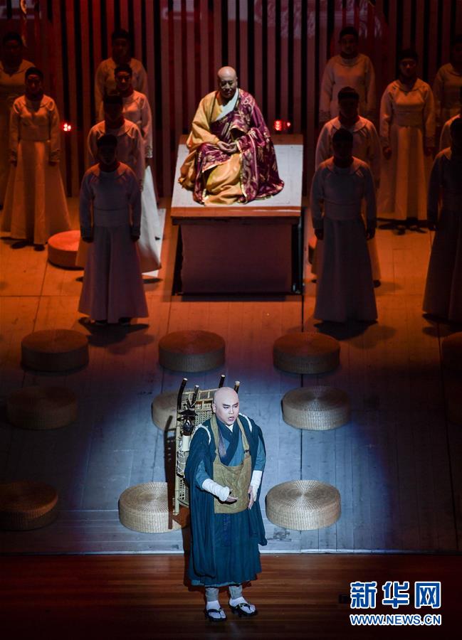 (文化)(4)史詩歌劇《鑒真東渡》在臺灣新北上演 (文化)(4)史詩歌劇《鑒真東渡》在臺灣新北上演