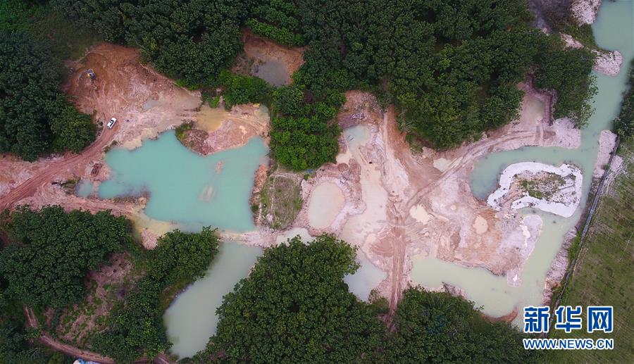 （新華視點(diǎn)&middot;圖文互動(dòng)）（1）小作坊&ldquo;游擊&rdquo;盜采、查處窩點(diǎn)&ldquo;死灰復(fù)燃&rdquo;，海南非法采砂緣何難止？