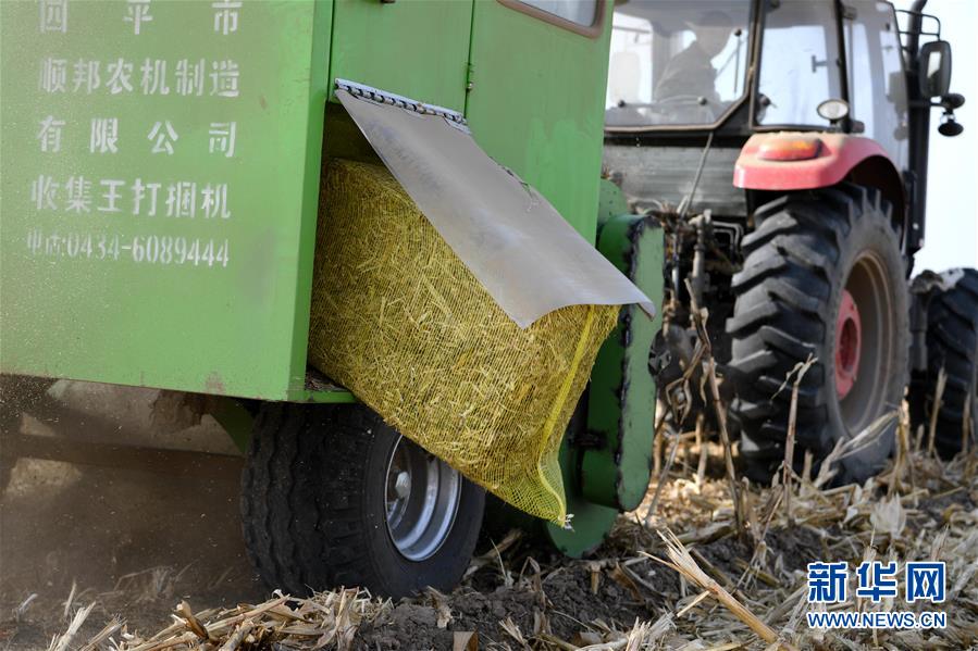 (在習近平新時代中國特色社會主義思想指引下——新時代新氣象新作為·鄉村振興戰略·圖文互動)(3)“與其放火,不如打包”——山西渾源秸稈綜合再利用見聞