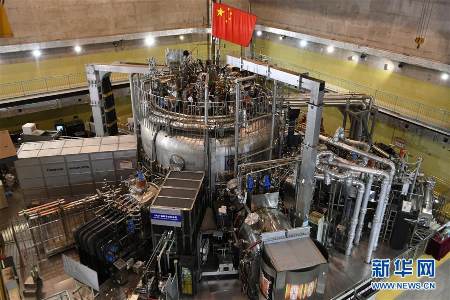 #(圖文互動)(1)我國“人造太陽”EAST裝置實現(xiàn)1億攝氏度等離子體運(yùn)行