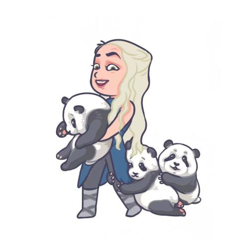 劉倩創作同人作品。受訪者供圖