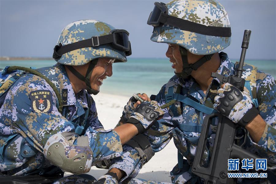(壯麗70年·奮斗新時(shí)代·新華全媒頭條·圖文互動(dòng))(7)“你在我的航程上,我在你的視線里”——走進(jìn)海軍西沙中建島官兵的五彩世界