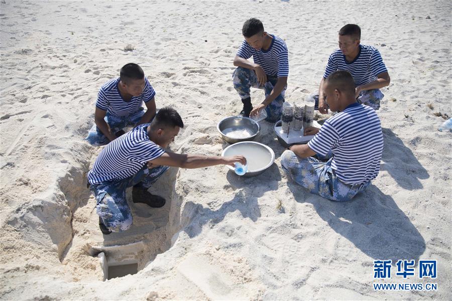 (壯麗70年·奮斗新時(shí)代·新華全媒頭條·圖文互動(dòng))(8)“你在我的航程上,我在你的視線里”——走進(jìn)海軍西沙中建島官兵的五彩世界