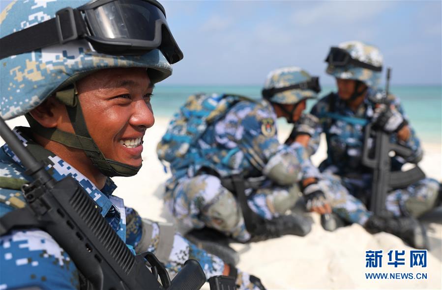 （壯麗70年&middot;奮斗新時代&middot;新華全媒頭條&middot;圖文互動）（6）&ldquo;你在我的航程上，我在你的視線里&rdquo;&mdash;&mdash;走進海軍西沙中建島官兵的五彩世界