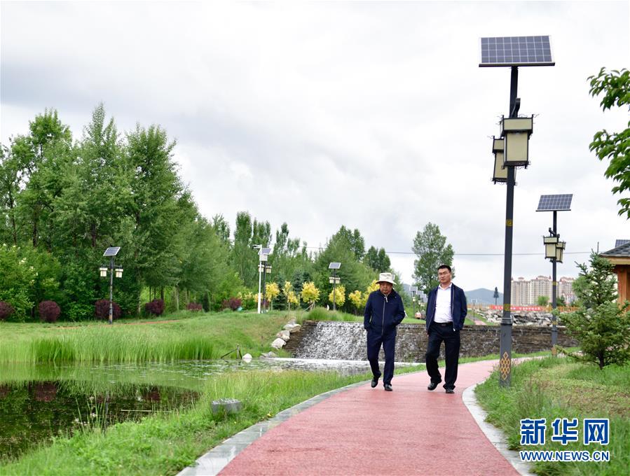 (圖文互動(dòng))(2)青海互助:送走污水,迎來碧波