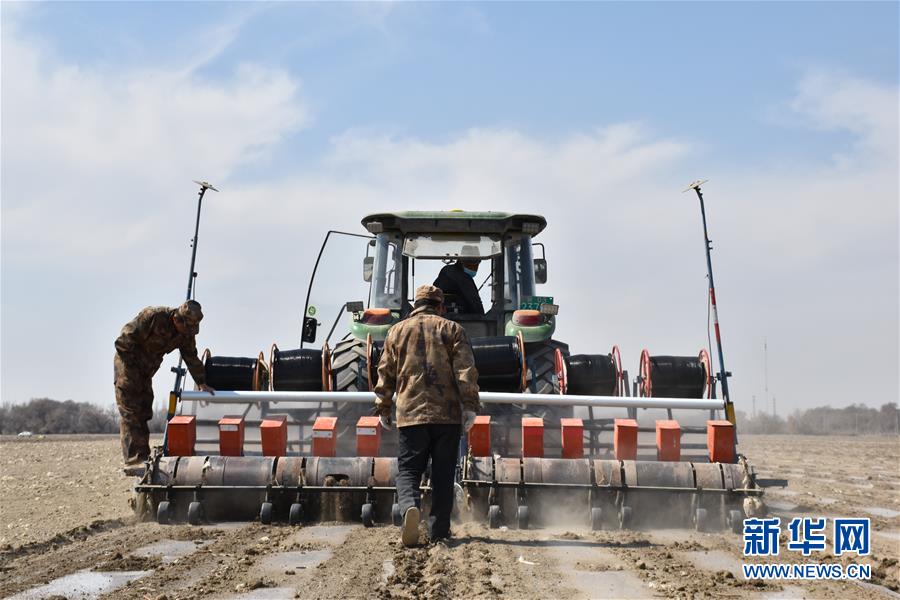 （抓好春耕備耕 穩住農業生產&middot;圖文互動）（3）&ldquo;智慧春耕&rdquo;助力新疆春播