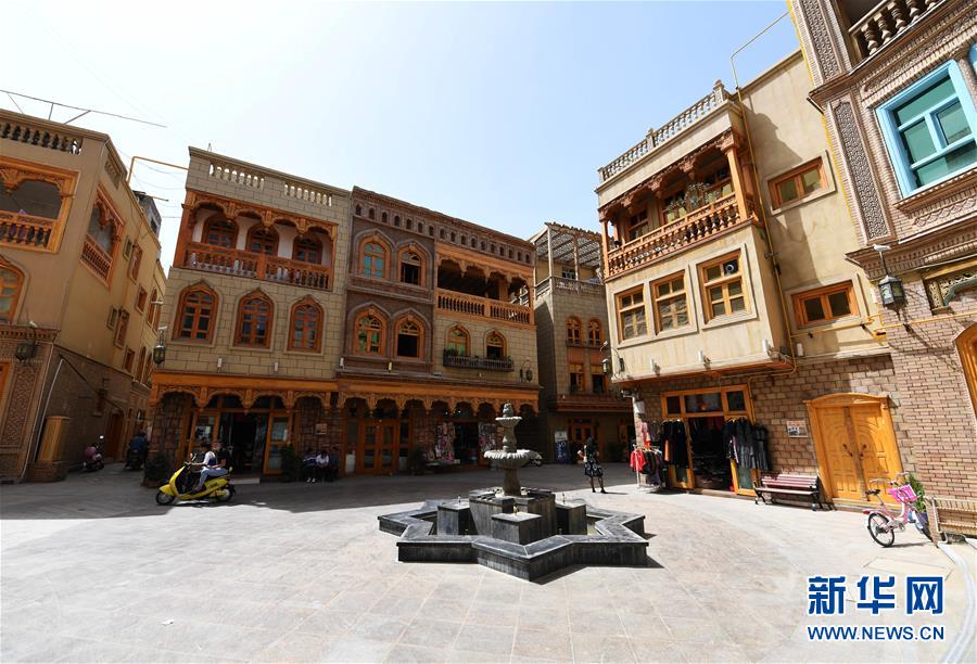 (決戰決勝脫貧攻堅·聚焦“三區三州”·圖文互動)(9)“古老”和田展現新時尚