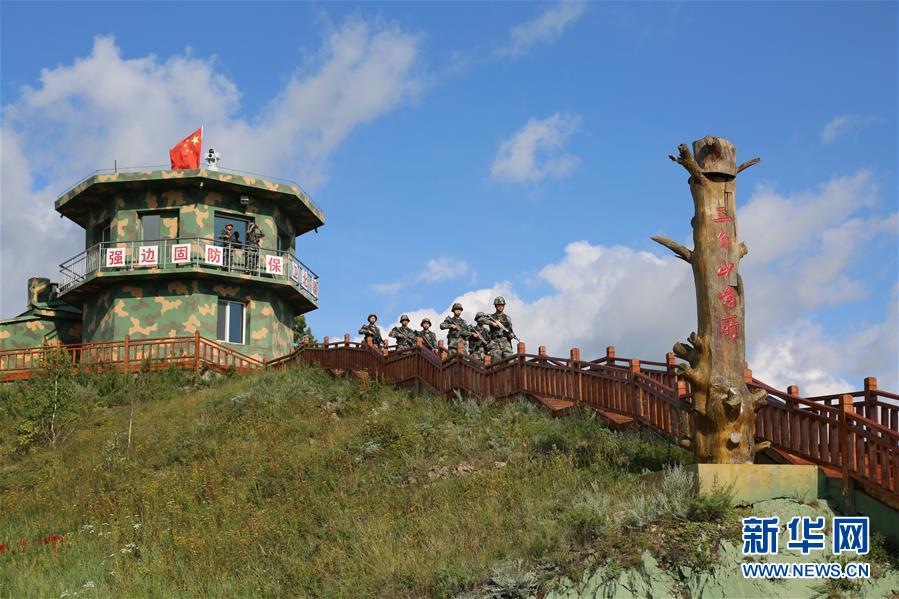 (在習近平強軍思想指引下·我們在戰位報告·圖文互動)(2)習主席勉勵我們守好邊——北部戰區陸軍邊防某旅建功邊防記事