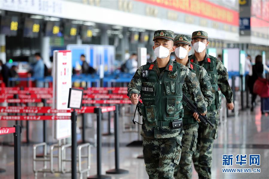 （圖文互動）（7）武警官兵&ldquo;雙節&rdquo;堅守戰位保平安