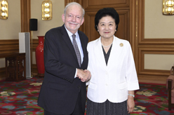 劉延東會見聯合國兒童基金會執行主任安東尼&middot;萊克