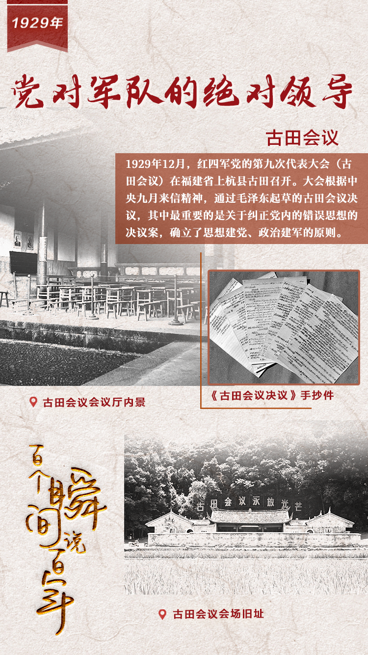 1929，黨對軍隊的絕對領(lǐng)導