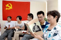 &ldquo;微黨課&rdquo;學習焦裕祿事跡