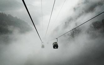 湖南張家界：云海&ldquo;水墨畫(huà)&rdquo;