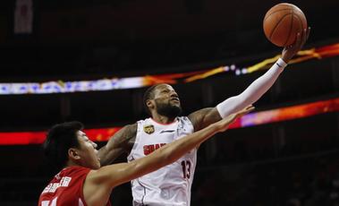 籃球&mdash;&mdash;CBA：廣東東莞銀行勝青島國信雙星