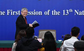 記者會后,劉永富準備離開