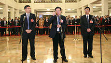 十三屆全國人大一次會議第四場&ldquo;代表通道&rdquo;