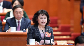 中國殘疾人聯合會主席團主席，北京2022年冬奧會和冬殘奧會組織委員會執行主席、黨組副書記 張海迪