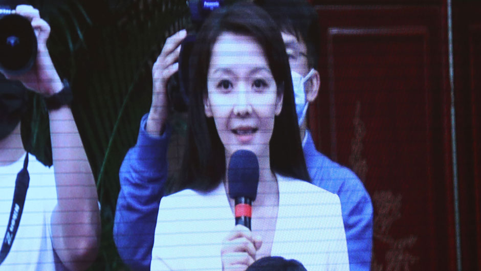 香港鳳凰衛視、鳳凰網記者提問