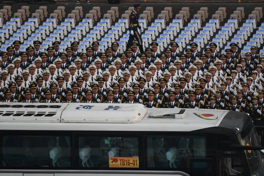 這就是今天早上的北京！