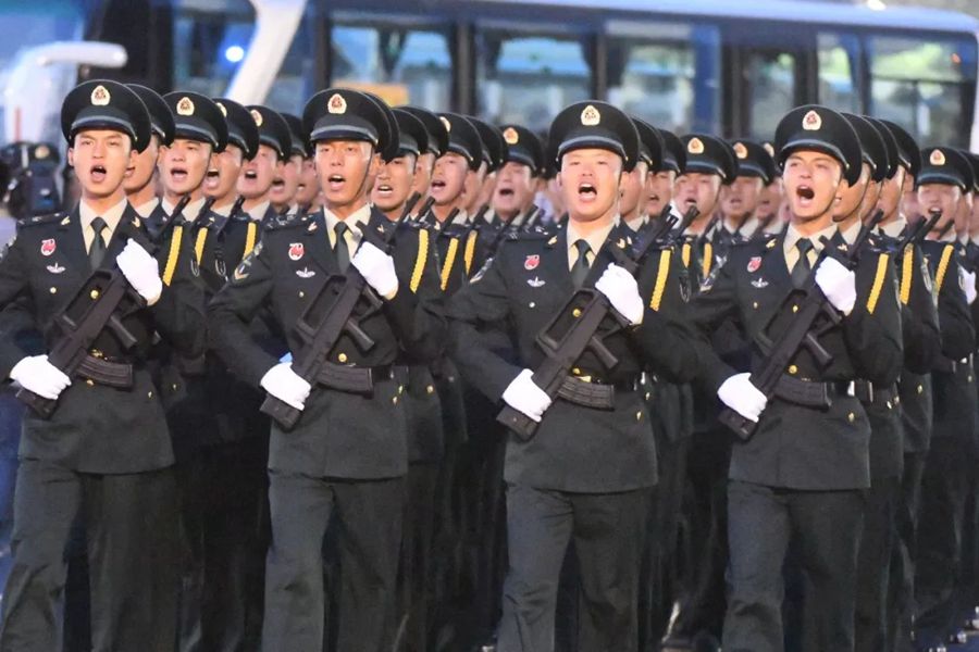 這就是今天早上的北京！