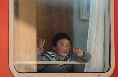 &ldquo;小候鳥&rdquo;回家過年