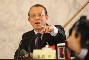 全國政協辦公廳新聞局局長張敬安