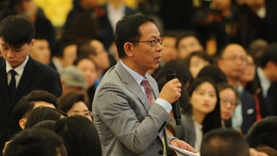 鳳凰衛視記者提問