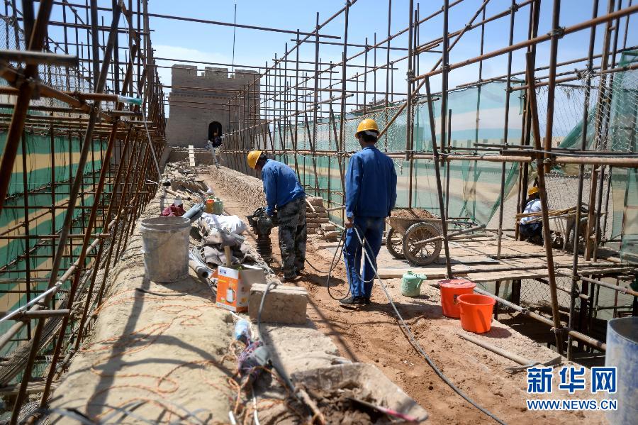 （新絲路&middot;新夢想&middot;圖文互動）（2）萬里長城西起點再煥生機