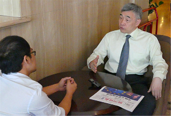 《歐洲時報》專訪駐比大使曲星:中比中歐合作承上啟下