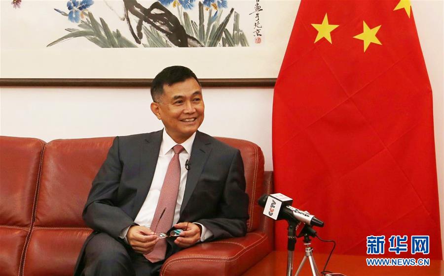 (XHDW·圖文互動)推動中塞關系邁上新臺階——訪中國駐塞內加爾大使張迅