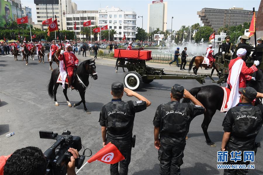 (國際)(4)突尼斯為去世總統(tǒng)埃塞卜西舉行國葬