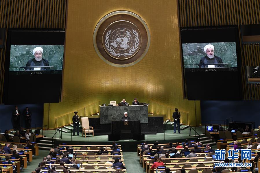 (國際)(1)伊朗總統魯哈尼提出霍爾木茲和平計劃