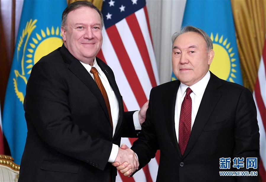 (國際)(3)蓬佩奧訪哈介紹美國中亞地區新戰略