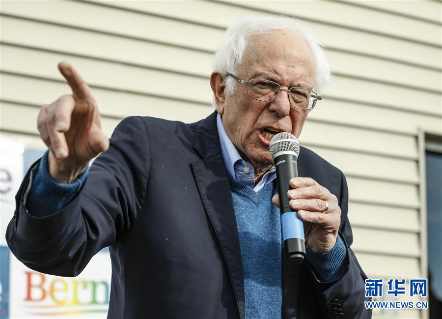 (國際)(4)布蒂吉格和桑德斯在美國總統選舉民主黨首場預選中領先