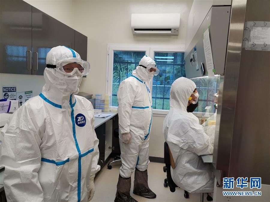 （國際疫情&middot;圖文互動）（8）中國醫療專家組為赤道幾內亞抗疫帶來&ldquo;希望之光&rdquo;