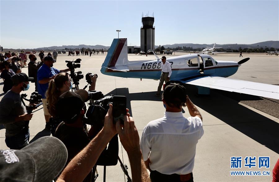 (國際·圖文互動)(5)“飛虎隊”百歲老兵駕機重上藍天